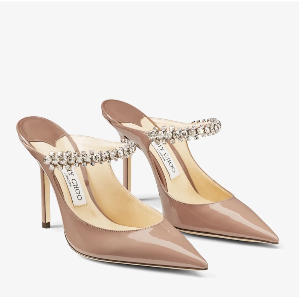BRAND NEW IN THE BOX JIMMY CHOO BING 100 HEELS. Size 39!